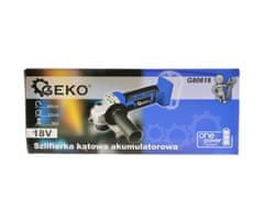 GEKO Pro akumulatorski kotni brusilnik 115mm 18V 