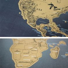VivoVita Voyage Map – Zemljevid sveta za praskanje