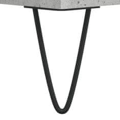 Vidaxl Omarica za čevlje betonsko siva 102x36x60 cm inženirski les