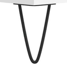 Vidaxl Komoda bela 100x36x60 cm inženirski les