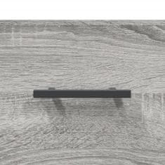 Vidaxl Stenska omarica siva sonoma 60x36,5x35 cm inženirski les
