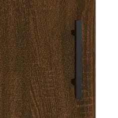 Vidaxl Komoda rjavi hrast 100x36x60 cm inženirski les