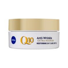 Nivea Q10 Power Anti-Wrinkle Extra Nourish SPF15 negovalna dnevna krema proti gubam 50 ml za ženske