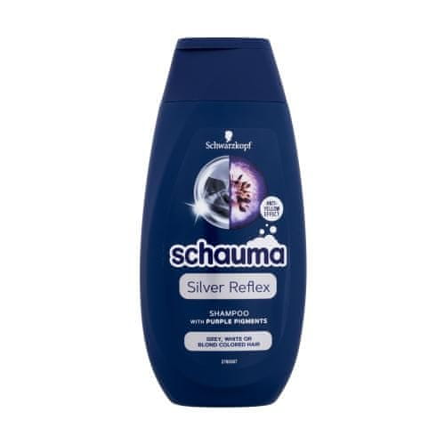Schwarzkopf Schauma Silver Reflex Shampoo šampon za sive, bele ali pobarvane svetle lase za ženske