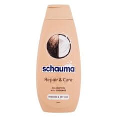Schwarzkopf Schauma Repair & Care Shampoo 400 ml šampon s kokosom za poškodovane in suhe lase za ženske