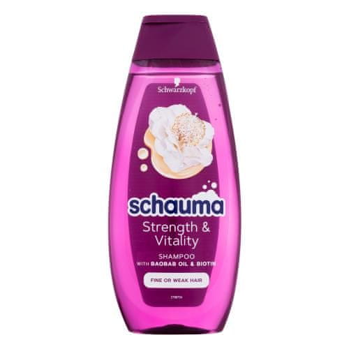 Schwarzkopf Schauma Strength & Vitality Shampoo šampon za krepitev in vitalnost za ženske