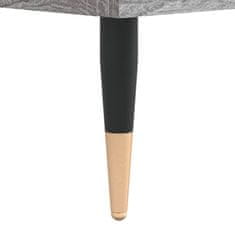Vidaxl Omarica za gramofonske plošče siva sonoma 100x38x48 cm inž. les