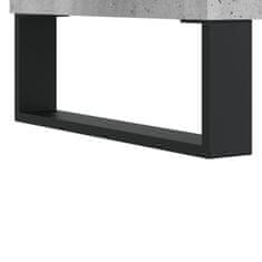 Vidaxl TV omarica betonsko siva 160x35x55 cm inženirski les