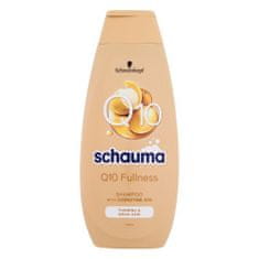 Schwarzkopf Schauma Q10 Fullness Shampoo 400 ml krepitven šampon za oslabljene in tanke lase za ženske