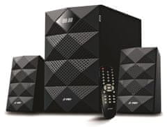 Fenda F&amp;D A180X/ 2.1/ 42W/ črna/ BT4.0/ FM radio/ predvajanje USB/ daljinski upravljalnik