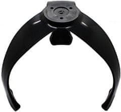 Northix Stensko držalo za žogo - črno - plastika 