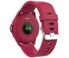 Forever Colorum CW-300 pametna ura, 3,09 cm, Bluetooth, rdeča (xMagenta)