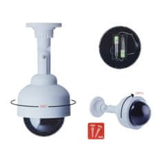 Grundig Lažna viseča kamera z LED – dome