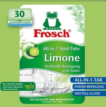 Frosch All-in-One tablete za pomivalni stroj, 30/1