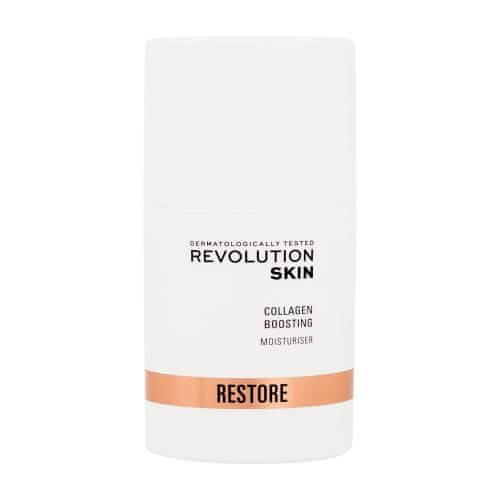 Revolution Skincare Restore Collagen Boosting Moisturiser vlažilna in hranilna krema proti gubam za ženske