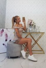 Kesi Ženska španska bluza z volančki Igraimue bež Universal