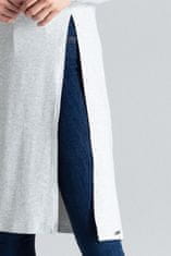 Figl Ženska bluza Elsageus M389 siva XL