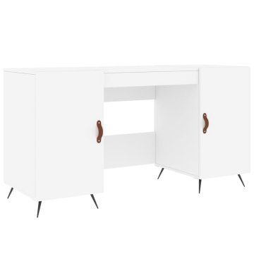 Vidaxl Pisalna miza 140x50x75 cm inženirski les