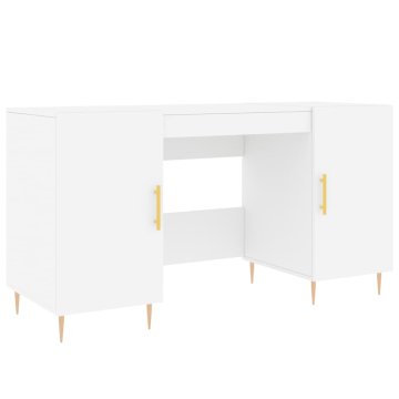 Vidaxl Pisalna miza 140x50x75 cm inženirski les