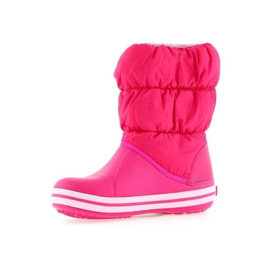 Crocs Snežni škornji roza Winter Puff Boot