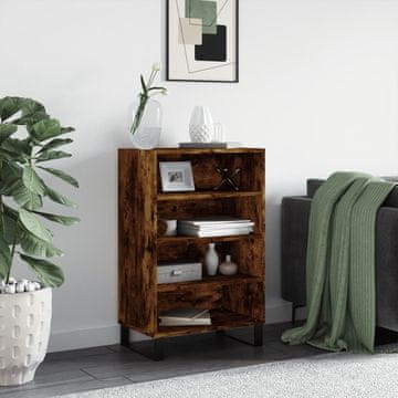 Vidaxl vidaXL Omarica dimljen hrast 57x35x90 cm Material na osnovi lesa