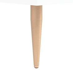 Vidaxl Komoda visok sijaj bela 100x36x60 cm inženirski les