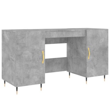 Vidaxl Pisalna miza 140x50x75 cm inženirski les