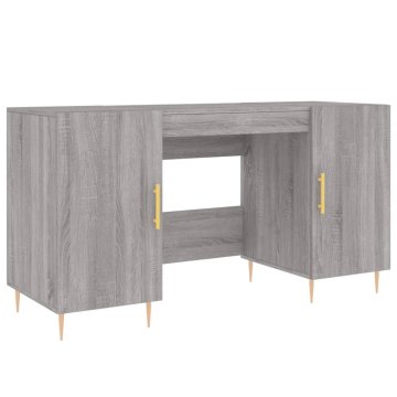 Vidaxl Pisalna miza 140x50x75 cm inženirski les