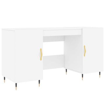 Vidaxl Pisalna miza 140x50x75 cm inženirski les