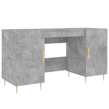 Vidaxl Pisalna miza 140x50x75 cm inženirski les