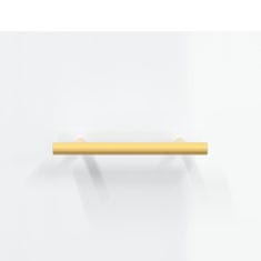 Vidaxl Komoda visok sijaj bela 100x36x60 cm inženirski les