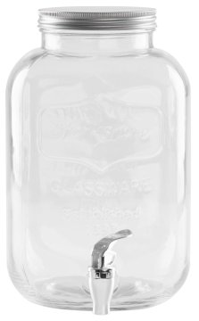 MAGIC HOME Steklena posoda za steklenice 5000ml s pipo MAGIC