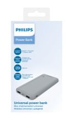 Philips Powerbank DLP1810NV/62, srebrna, 10000 mAh