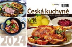 Koledar 2024 Češka kuhinja, tabela, tedenski, 225 x 150 mm