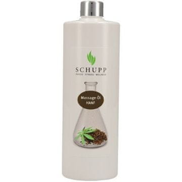 Schupp Masažno olje Konoplja 500 ml + razpršilnik