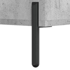 Vidaxl Omarica za čevlje betonsko siva 60x35x105 cm inženirski les