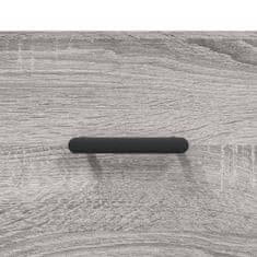 Vidaxl Stenska omarica siva sonoma 100x36,5x35 cm inženirski les
