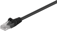 Goobay UTP povezovalni kabel, CAT 5e, RJ45, 0,25m, črn (68703)