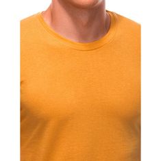 Edoti Moška enobarvna majica S1896 muškatna MDN122973 M