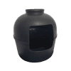 RHR Quality Mačje stranišče s pokrovom Flower XXL Black
