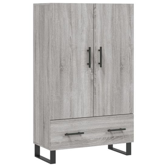 Vidaxl Visoka omara 69,5x31x115 cm inženirski les