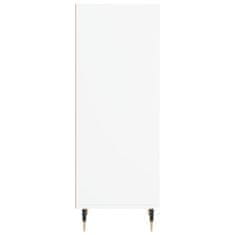 Vidaxl Komoda bela 34,5x32,5x90 cm inženirski les