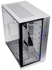 Lian Li O11 Dynamic XL ROG računalniško ohišje, ATX, Big-Tower, kaljeno steklo, belo (O11DXL-W)