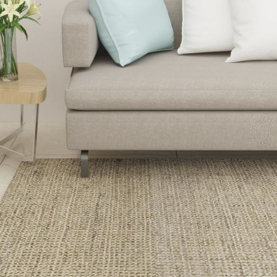Vidaxl Preproga iz sisala za praskalnik taupe 66x200 cm