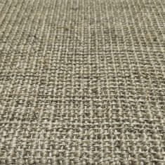 Vidaxl Preproga iz sisala za praskalnik taupe 66x200 cm