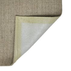 Vidaxl Preproga iz sisala za praskalnik taupe 66x300 cm