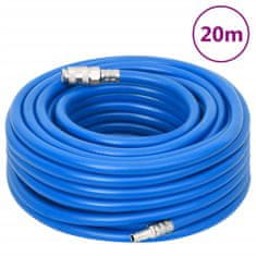 Vidaxl Zračna cev modra 20 m PVC