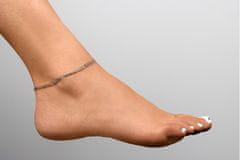 Brilio Silver ANK101W Elegantna dvojna verižica s srebrno nogo