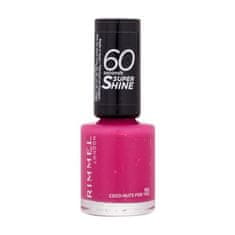 Rimmel 60 Seconds Super Shine hitro sušeči lak za nohte 8 ml Odtenek 152 coco-nuts for you