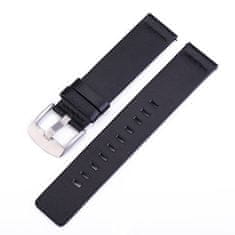 BStrap Fine Leather pašček za Huawei Watch GT3 42mm, black